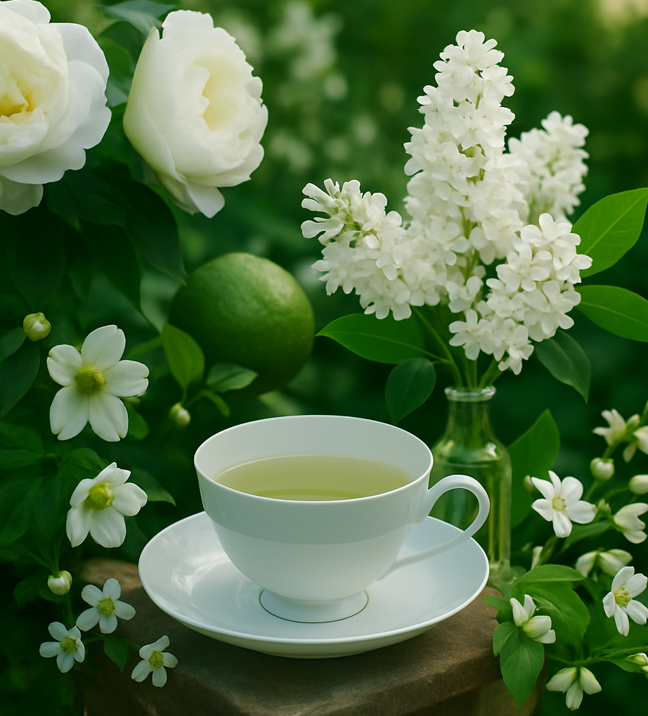 natural beige　[ White tea and the Flowers]